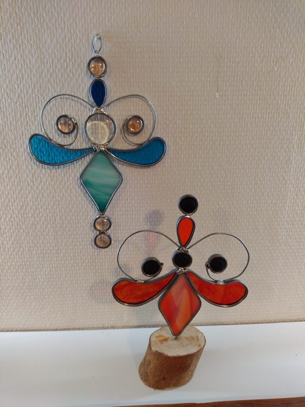 Wandhanger van glas